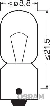 Žarnica, smernik ams-OSRAM 3930