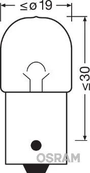 Bulb, direction indicator ams-OSRAM 5009NA