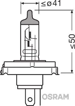 Žarnica, reflektor ams-OSRAM 64183-01B
