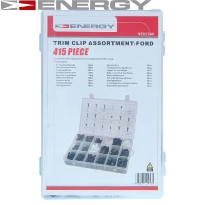 Retaining Clip Set, body ENERGY NE00760