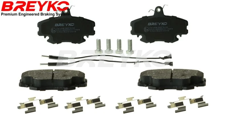 Brake Pad Set, disc brake DAVID VASCO Q1635