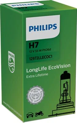 Bulb, high beam headlight PHILIPS 12972 LLECOC1