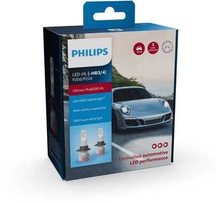 Bulb, high beam headlight PHILIPS 11005U92X2