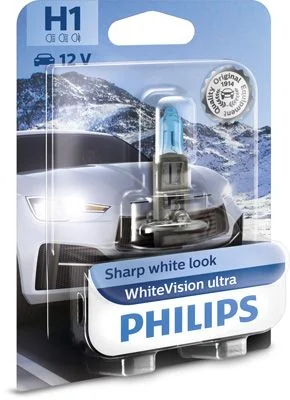 Bulb, high beam headlight PHILIPS 12258WVUB1