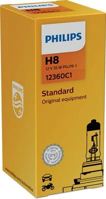 Bulb, high beam headlight PHILIPS 12360C1