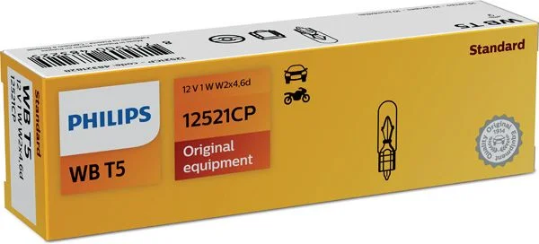 Bulb, interior light PHILIPS 12521CP