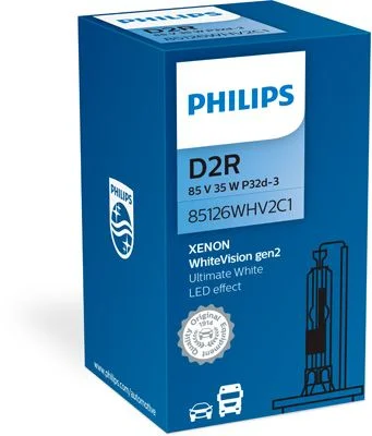 Bulb, high beam headlight PHILIPS 85126WHV2C1