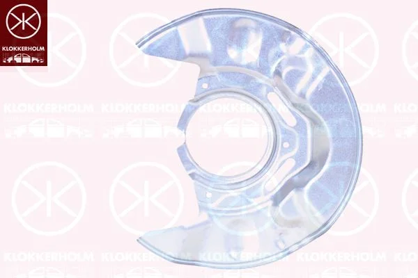 Splash Guard, brake disc KLOKKERHOLM 8116378