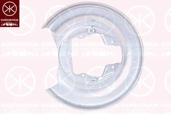 Splash Guard, brake disc KLOKKERHOLM 9021870