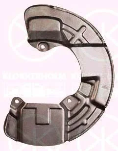 Splash Guard, brake disc KLOKKERHOLM 9047377