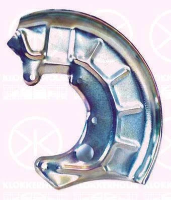 Splash Guard, brake disc KLOKKERHOLM 9522378