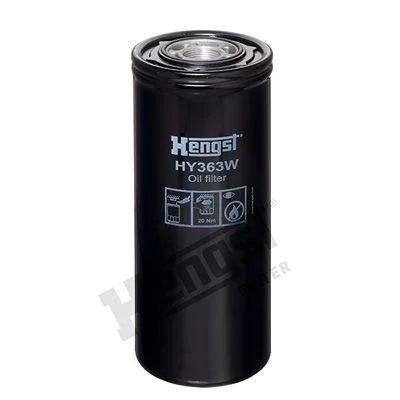 Filtras, hidraulinė sistema hengst filter HY363W