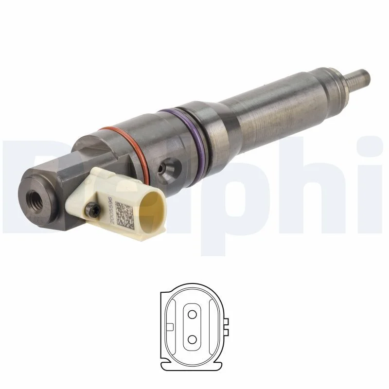 Vbrizgalnik DELPHI BEBJ1D02001-12B1