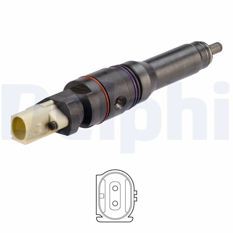 Vbrizgalnik DELPHI BEBJ1D04001-12B1