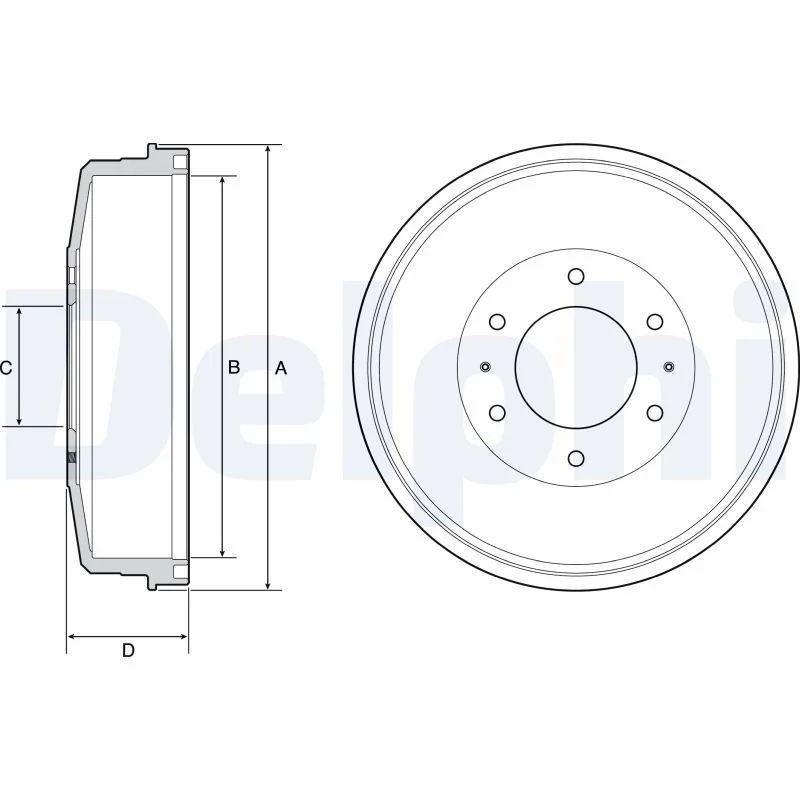 Zavorni boben DELPHI BF559