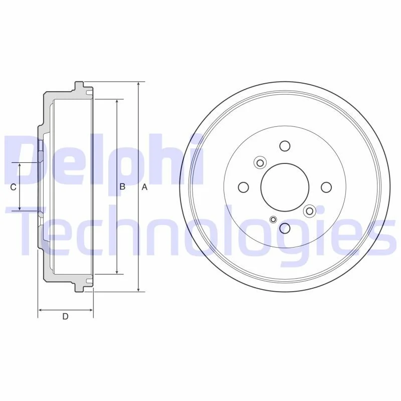 Zavorni boben DELPHI BF565