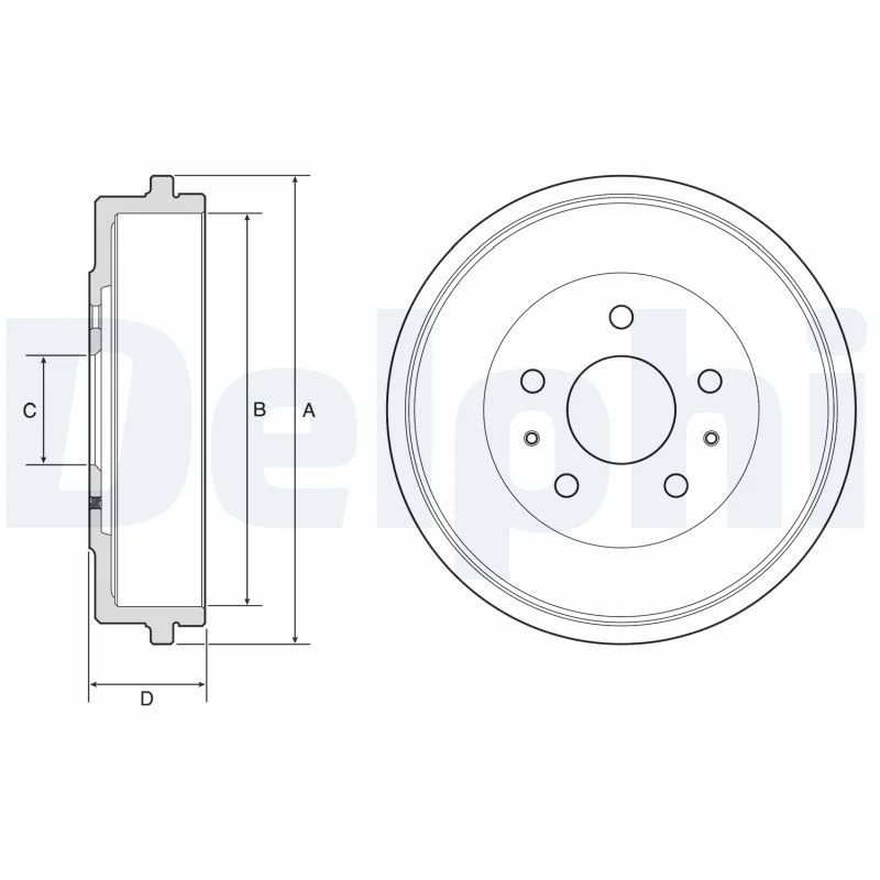 Zavorni boben DELPHI BF568