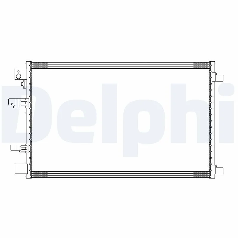 Condenser, air conditioning DELPHI CF20310