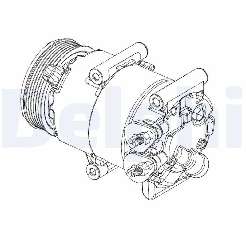 Compressor, air conditioning DELPHI CS20324