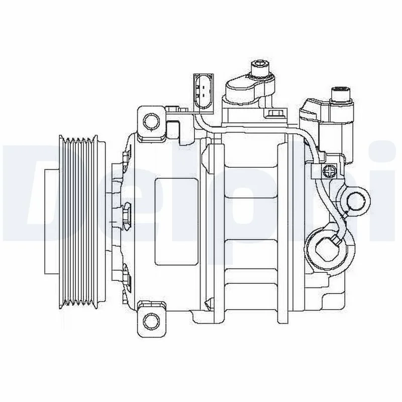 Compressor, air conditioning DELPHI CS20475