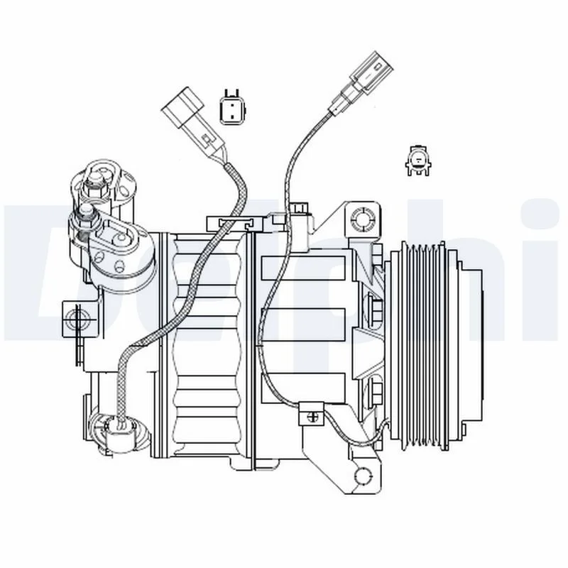Compressor, air conditioning DELPHI CS20482