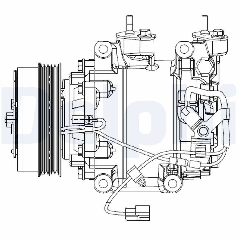 Compressor, air conditioning DELPHI CS20510