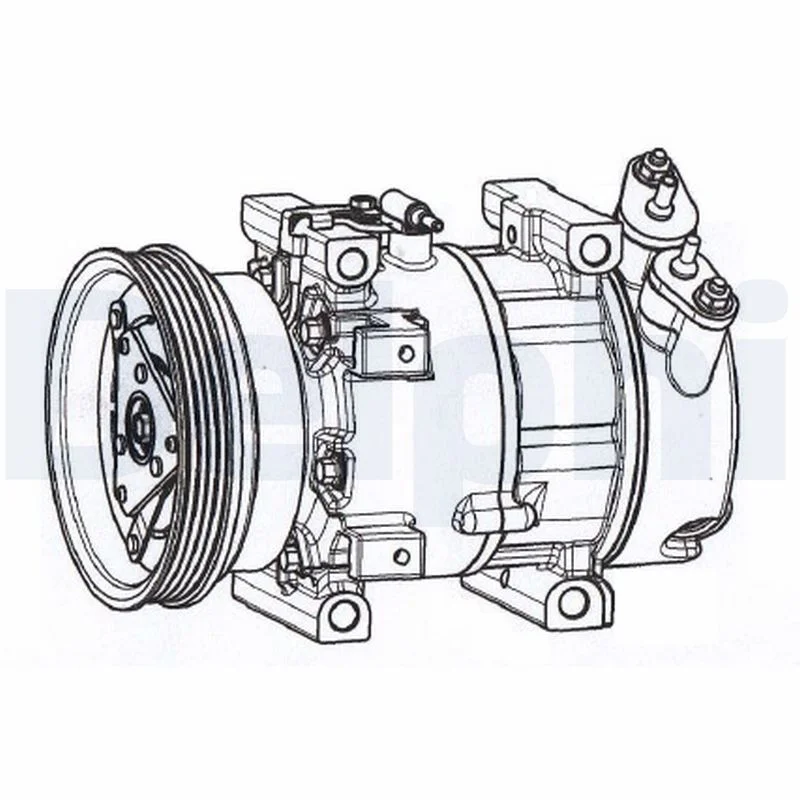 Compressor, air conditioning DELPHI CS20533