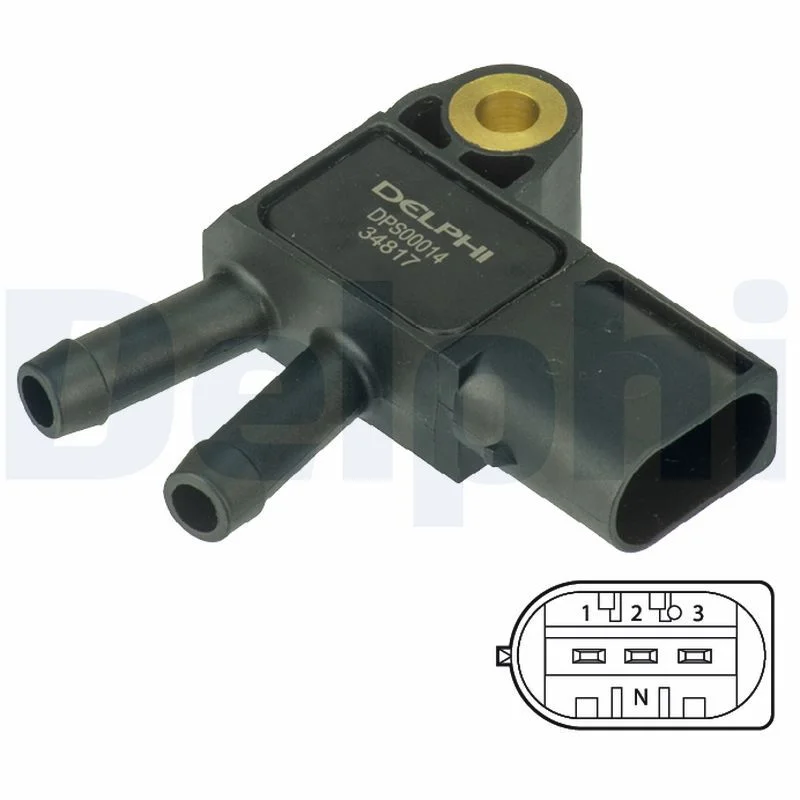 Senzor, izpušni tlak DELPHI DPS00014