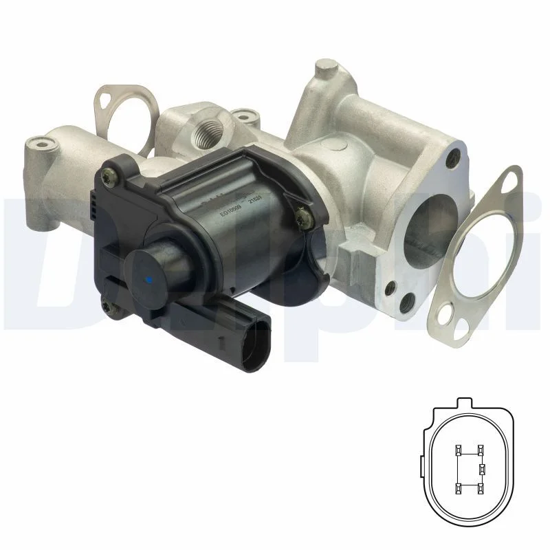 Ventil EGR DELPHI EG10509-12B1