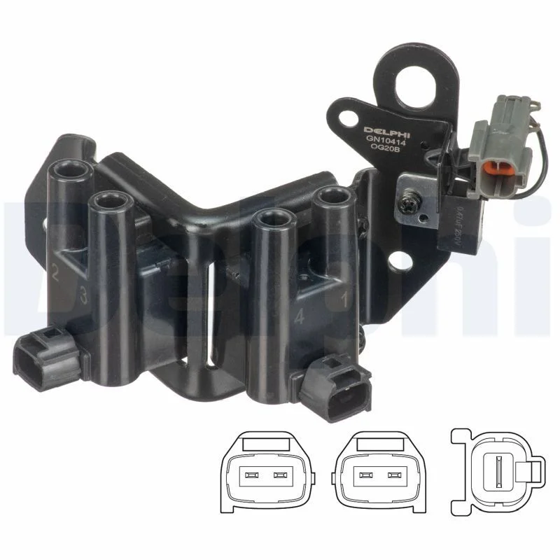 Ignition Coil DELPHI GN10414-12B1