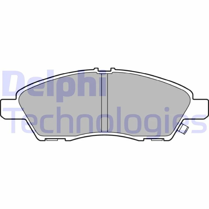 Brake Pad Set, disc brake DELPHI LP3170