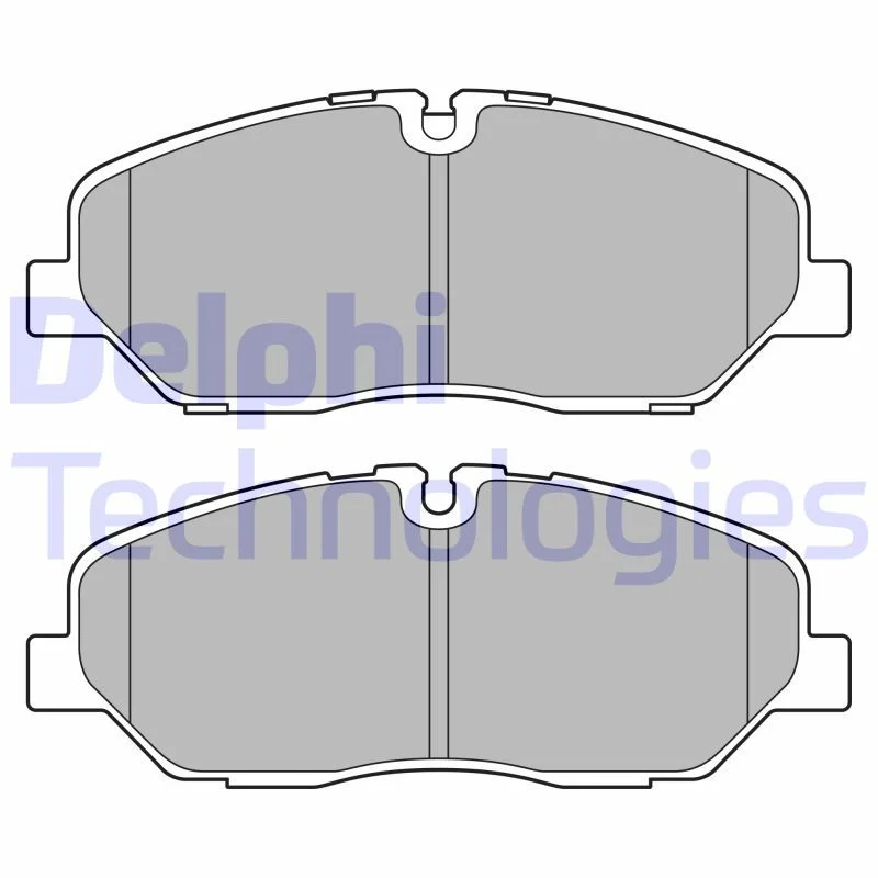 Komplet zavornih oblog, kolutna zavora DELPHI LP3683
