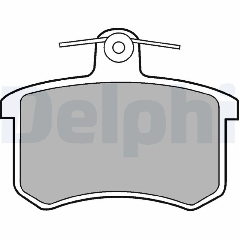 Brake Pad Set, disc brake DELPHI LP451
