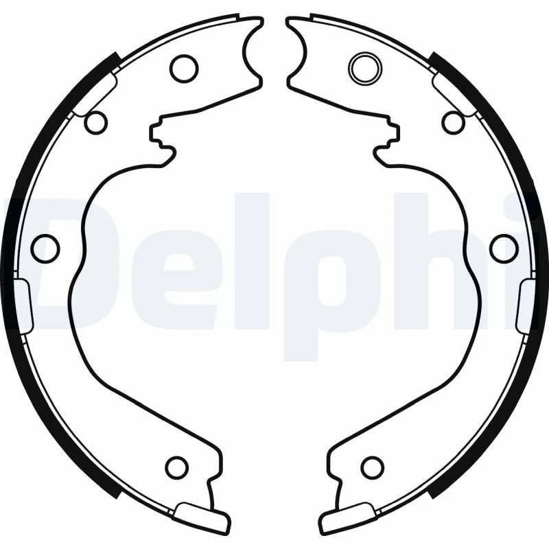 Komplet zavornih čevljev DELPHI LS2137