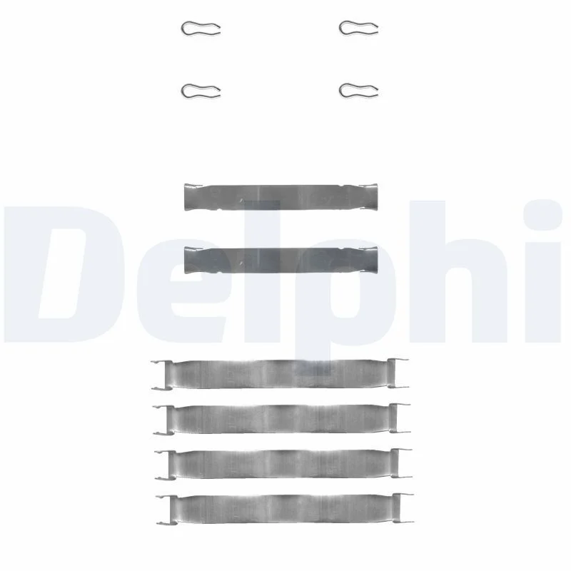 Accessory Kit, disc brake pad DELPHI LX0019