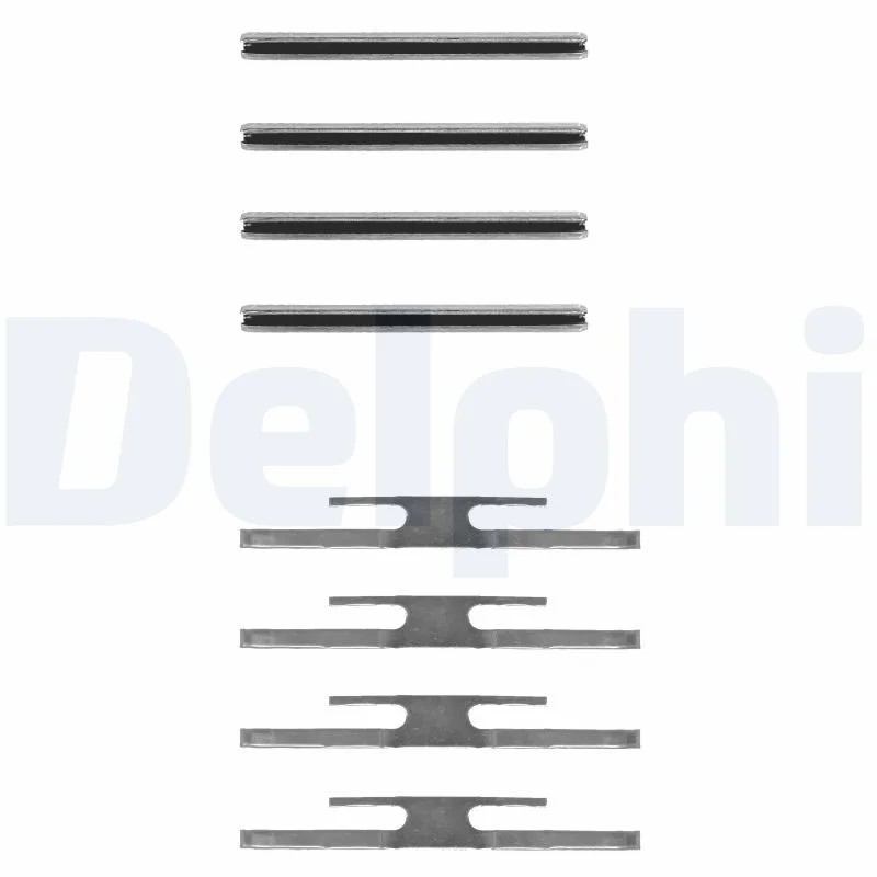 Komplet dodatne opreme, zavorna obloga za kolutne zavore DELPHI LX0035