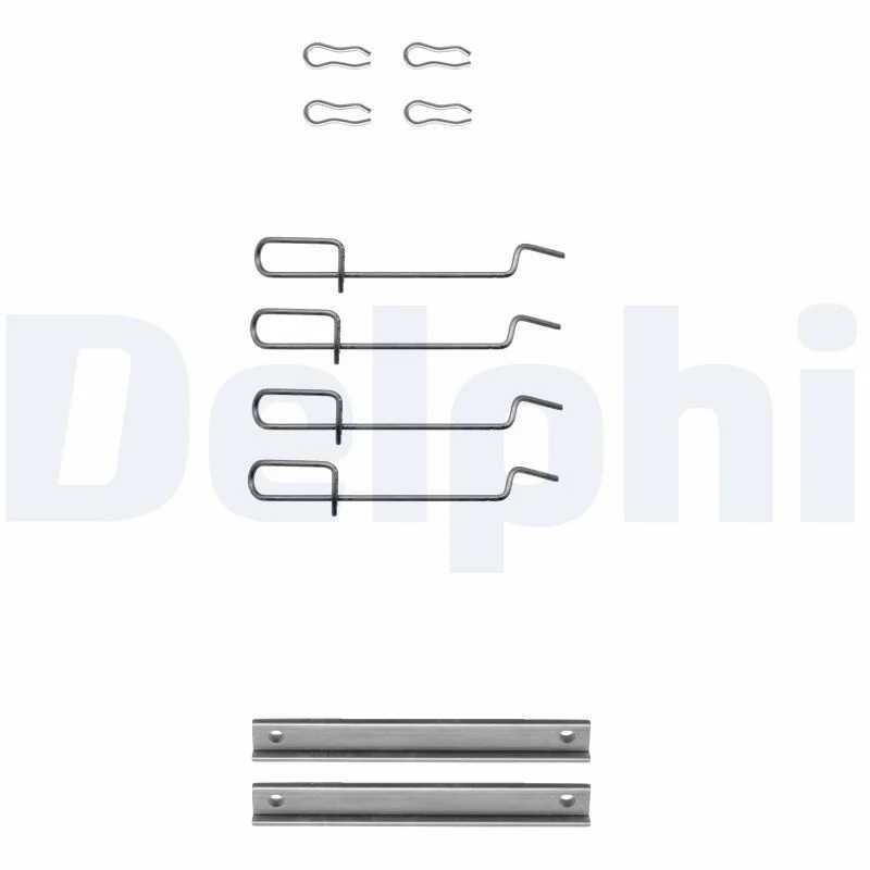 Komplet dodatne opreme, zavorna obloga za kolutne zavore DELPHI LX0113
