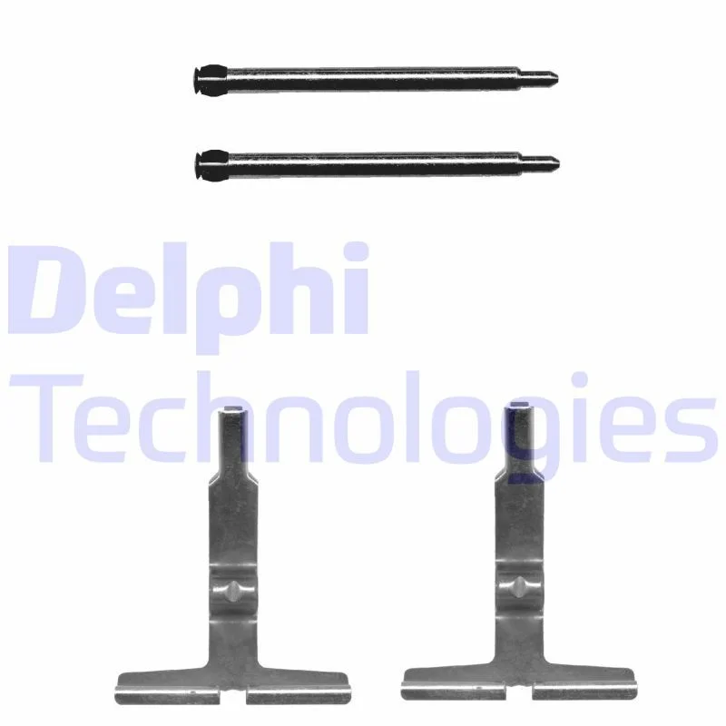 Komplet dodatne opreme, zavorna obloga za kolutne zavore DELPHI LX0382