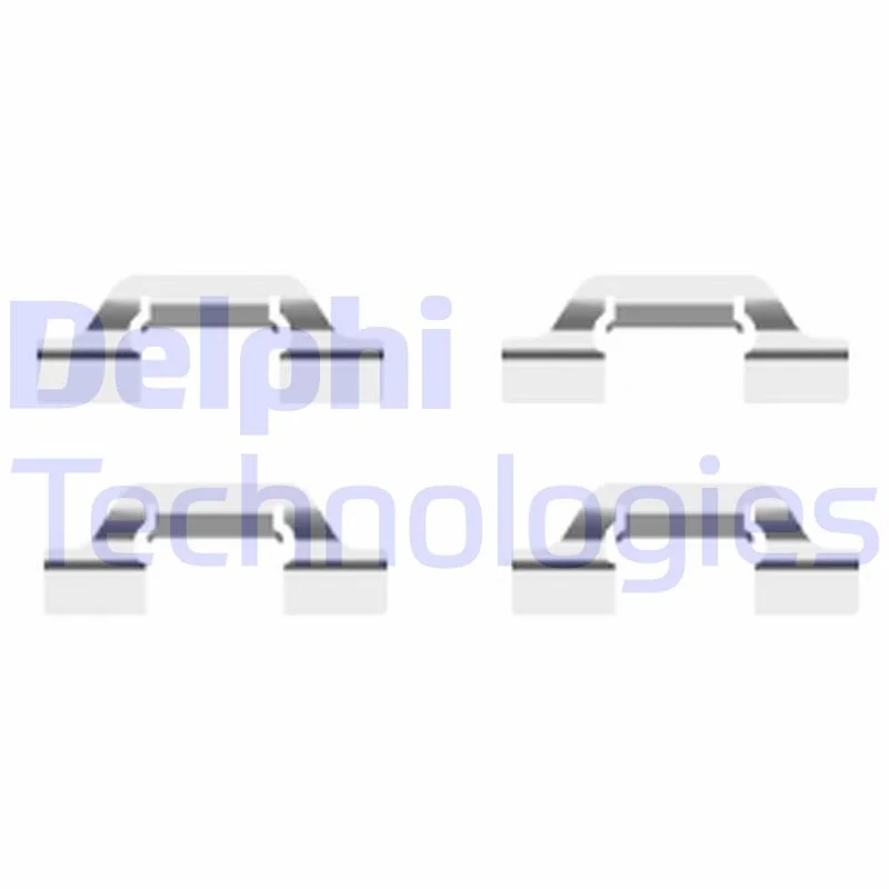 Komplet dodatne opreme, zavorna obloga za kolutne zavore DELPHI LX0438