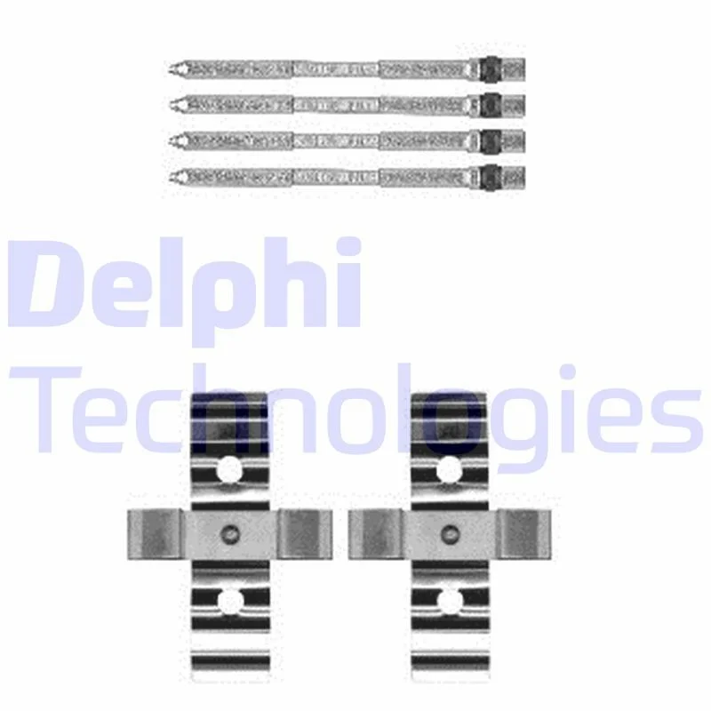Komplet dodatne opreme, zavorna obloga za kolutne zavore DELPHI LX0604