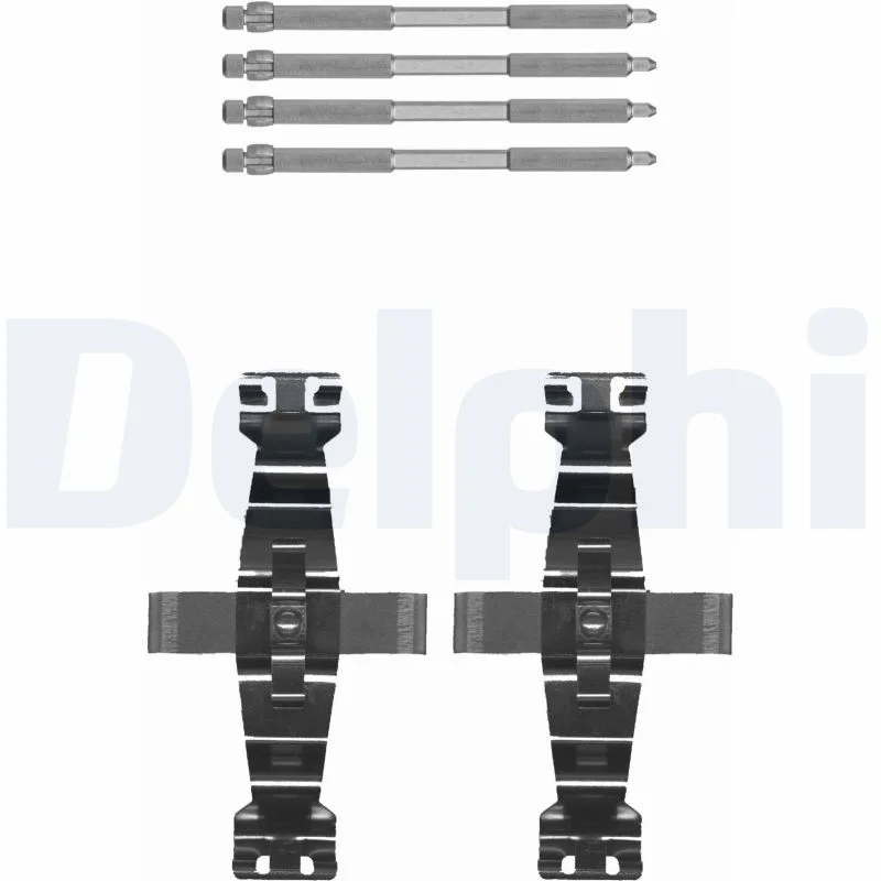 Komplet dodatne opreme, zavorna obloga za kolutne zavore DELPHI LX0674