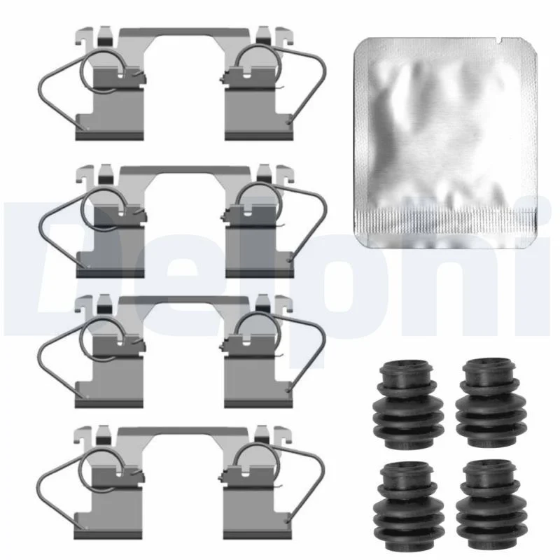Accessory Kit, disc brake pad DELPHI LX0744