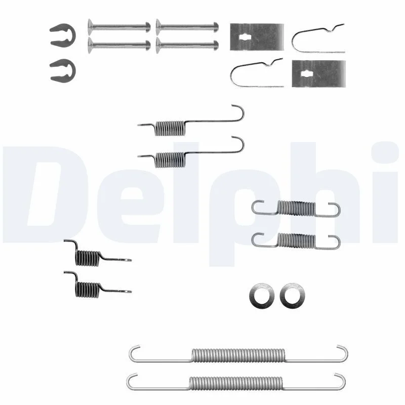 Accessory Kit, brake shoes DELPHI LY1356
