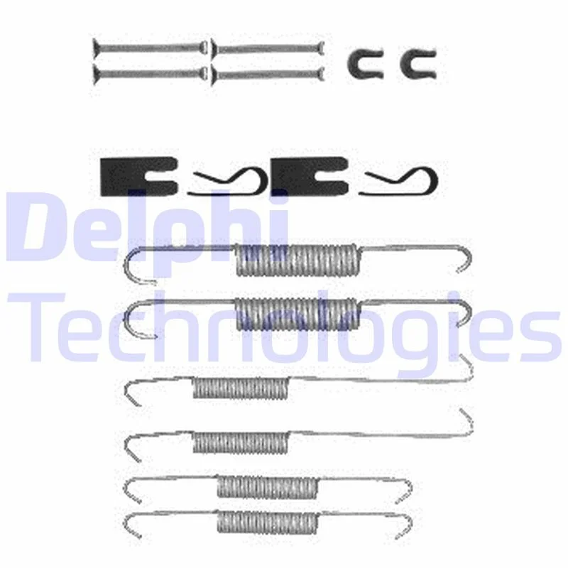 Accessory Kit, brake shoes DELPHI LY1394