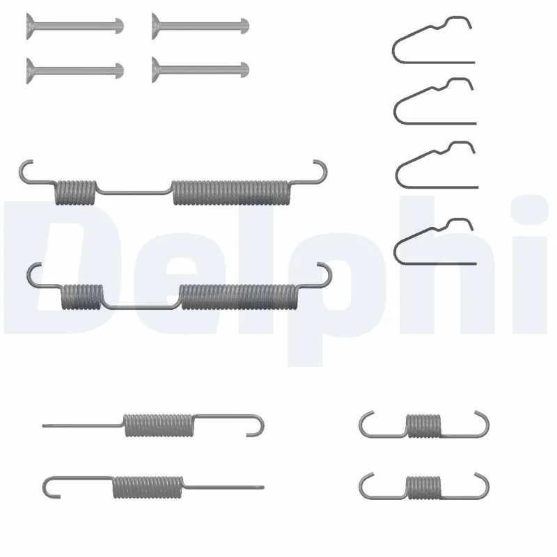 Accessory Kit, brake shoes DELPHI LY1438
