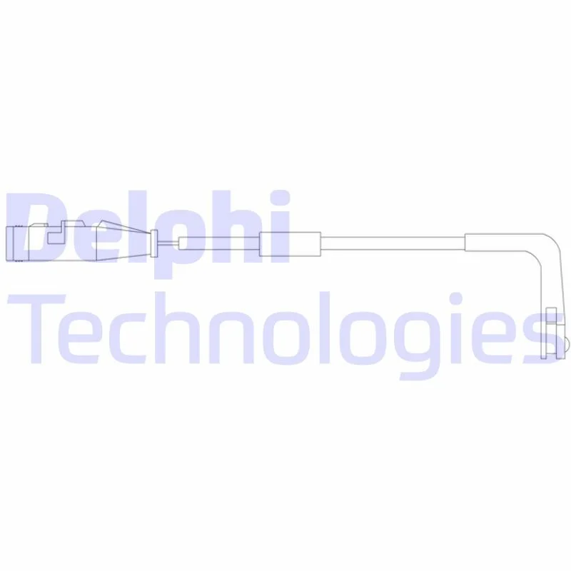 Opozorilo Kontakt, obraba zavornih ploščic DELPHI LZ0187