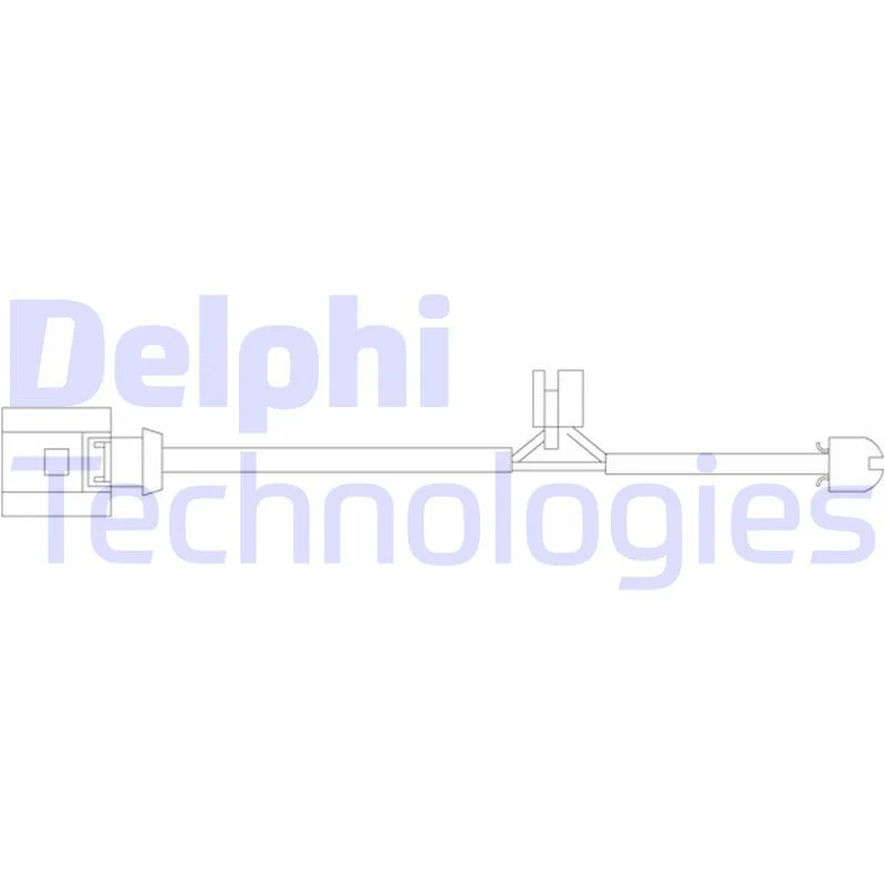 Warning Contact, brake pad wear DELPHI LZ0209