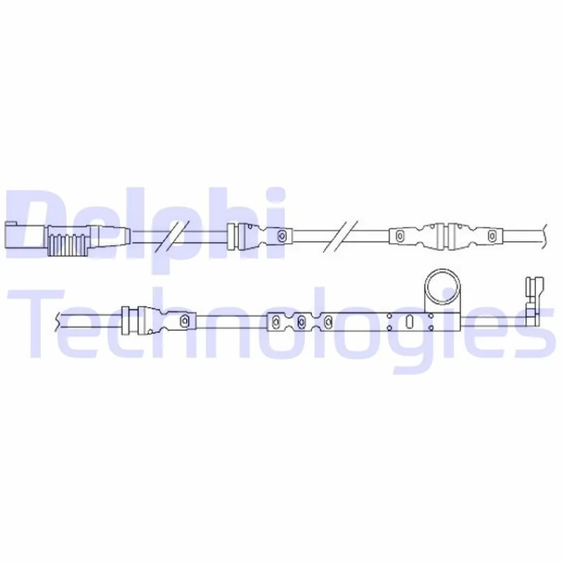 Warning Contact, brake pad wear DELPHI LZ0245