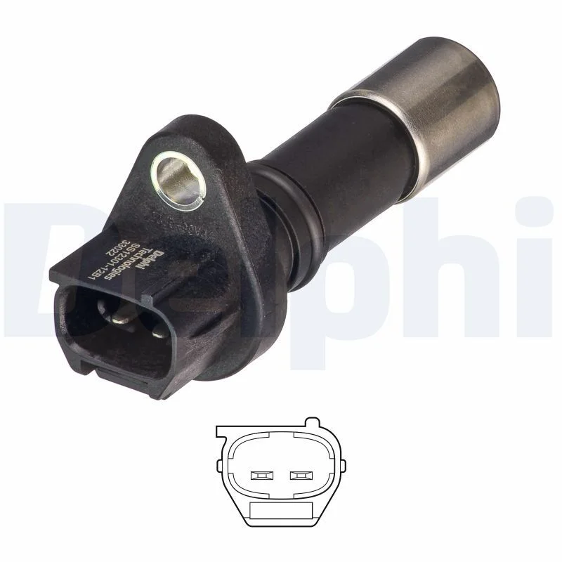 Senzor, impulz ročične gredi DELPHI SS12301-12B1