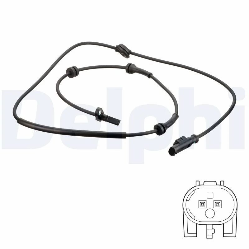 Sensor, wheel speed DELPHI SS20639